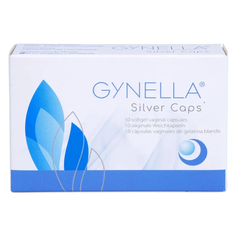 Capsule vaginale Gynella Silver Caps, 10 bucati, Heaton HEATON K.S. — preț și oferte