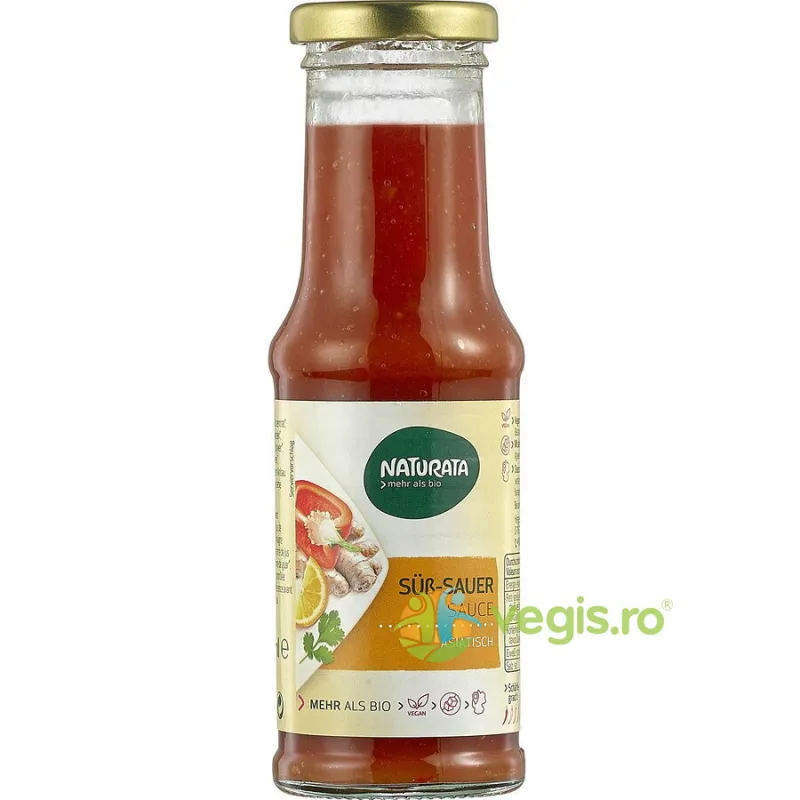 Sos Dulce Acrisor in Stil Asiatic Ecologic/Bio 210ml NATURATA — preț și oferte