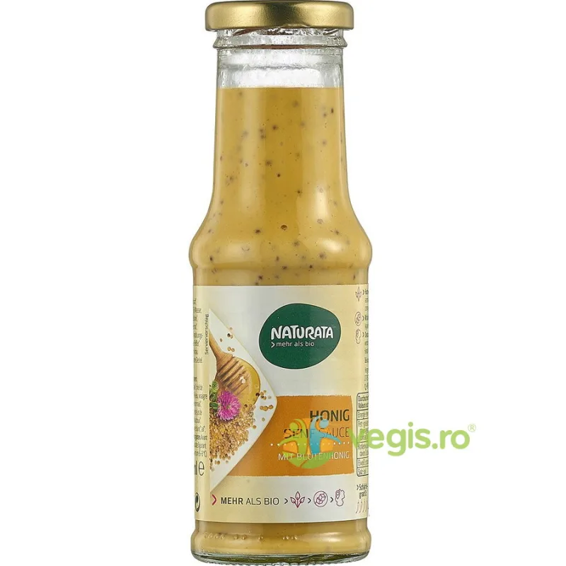 Sos de Mustar cu Miere Ecologic/Bio 210ml NATURATA — preț și oferte