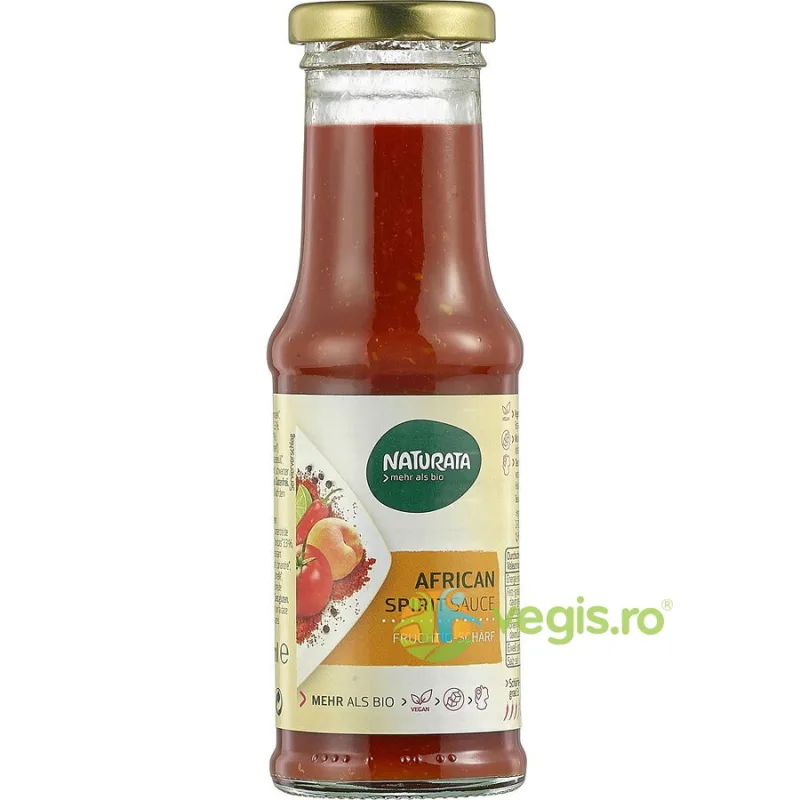 Sos Iute in Stil African Ecologic/Bio 210ml NATURATA — preț și oferte