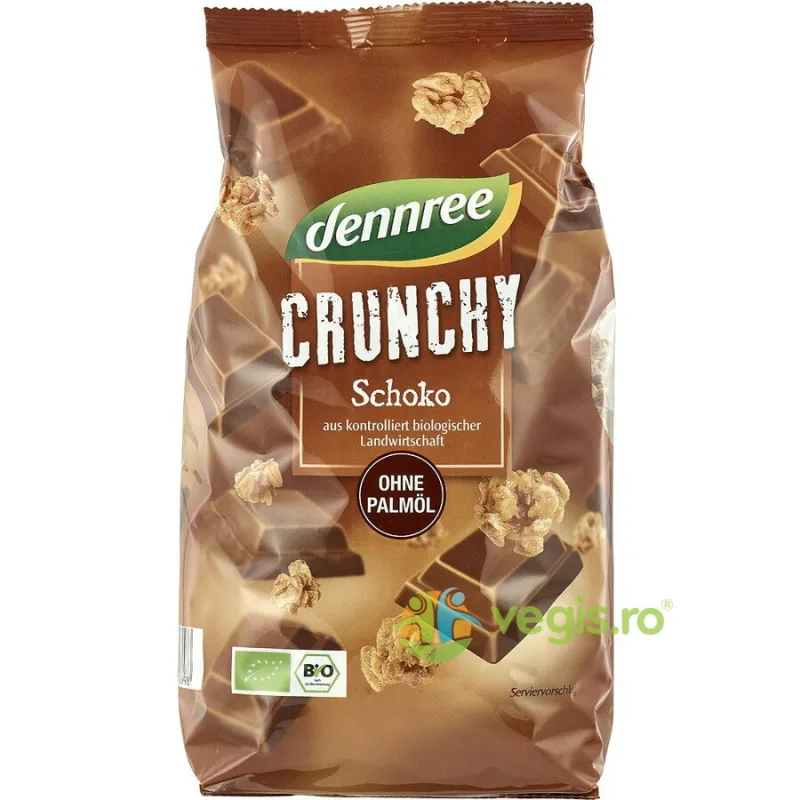 Cereale Crocante cu Ciocolata Ecologice/Bio 750g Dennree — preț și oferte