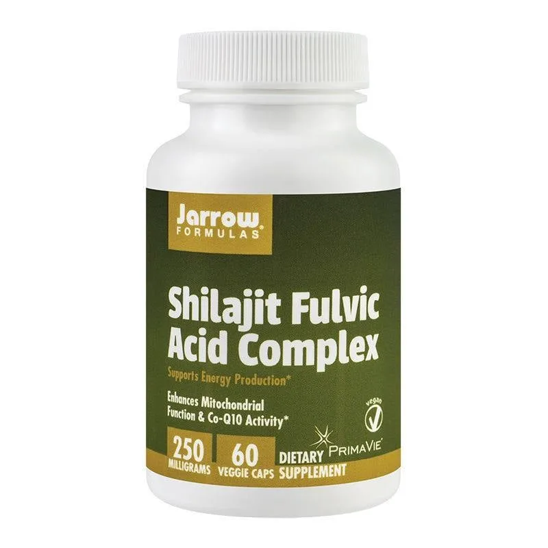 Secom Shilajit Fulvic Acid Complex 250 mg, 60 capsule vegetale — preț și oferte