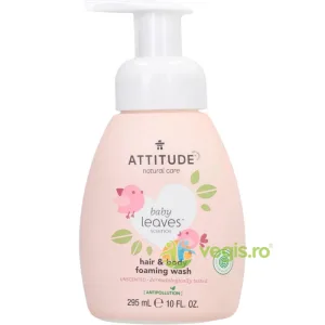 Spuma 2in1 pentru Par si Corp fara Miros Baby Leaves 295ml
