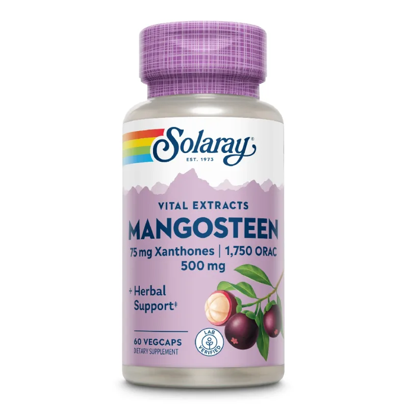 Mangosteen 500mg Solaray, 60 capsule, Secom SOLARAY SUA — preț și oferte