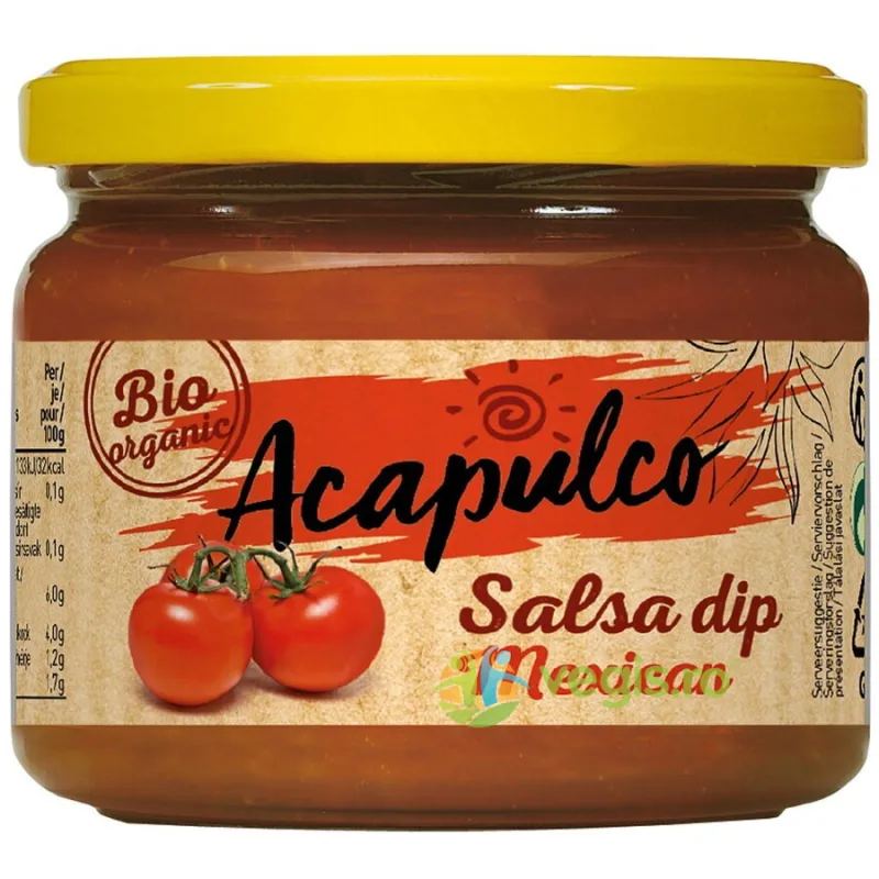 Sos Tortilla Salsa Mexican Ecologic/Bio 260g ACAPULCO — preț și oferte
