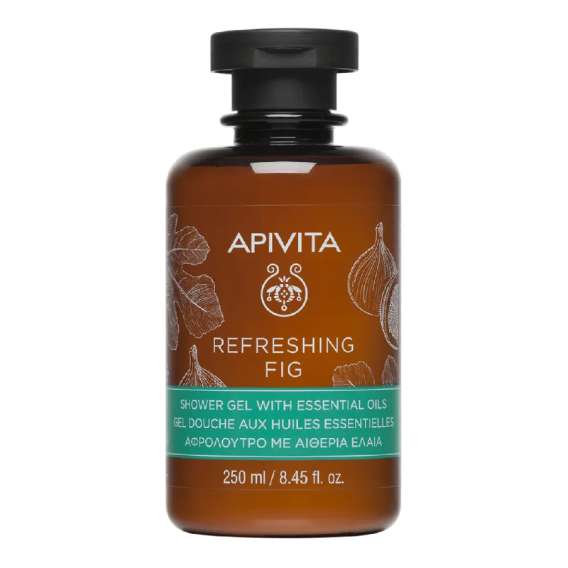 Gel de dus racoritor cu smochine, 250 ml, Apivita — preț și oferte
