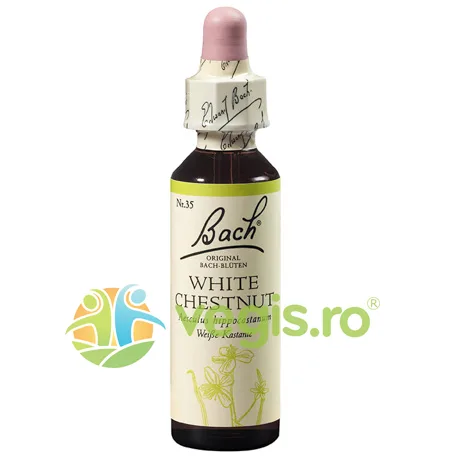 Bach 35 White Chestnut (Castan Alb) Picaturi 20ml BACH ORIGINALS FLOWER REMEDIES — preț și oferte