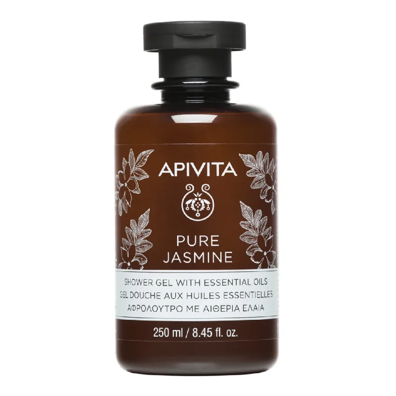 Gel de dus hidratant cu iasomie, 250 ml, Apivita — preț și oferte