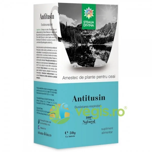 Ceai Antitusin 50g STEAUA DIVINA — preț și oferte