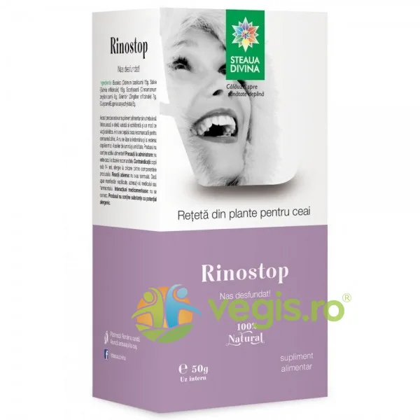 Ceai Rinostop 50g STEAUA DIVINA — preț și oferte
