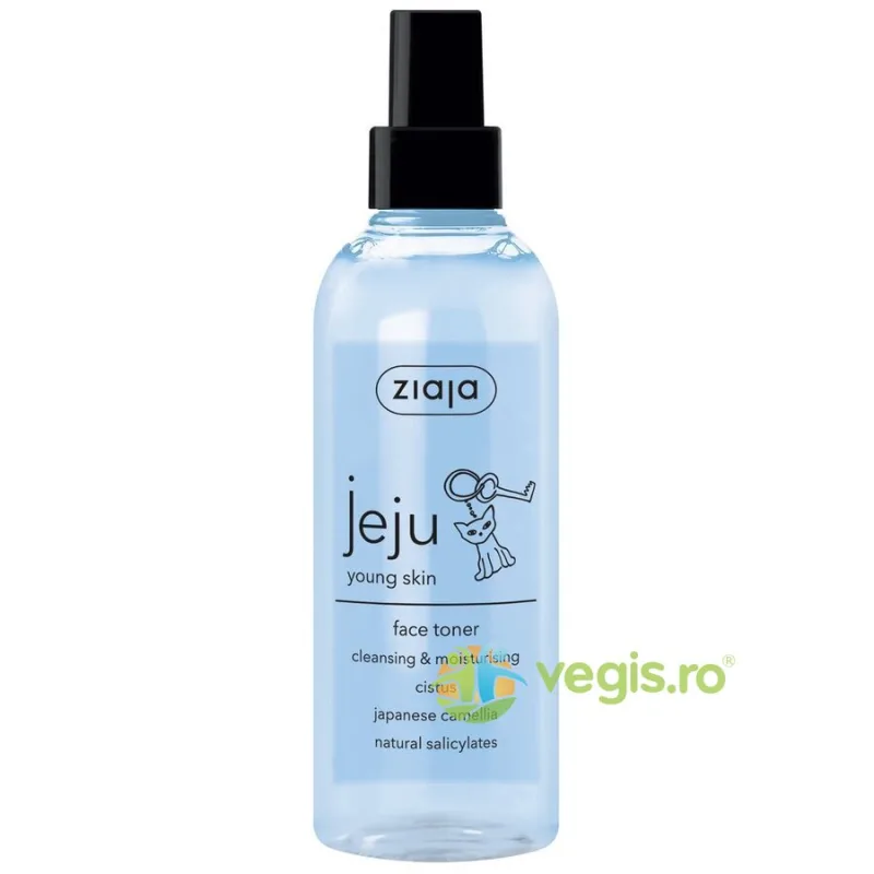 Lotiune Tonica pentru Curatare si Hidratare cu Pulverizator Jeju Blue Young Skin 200ml ZIAJA — preț și oferte