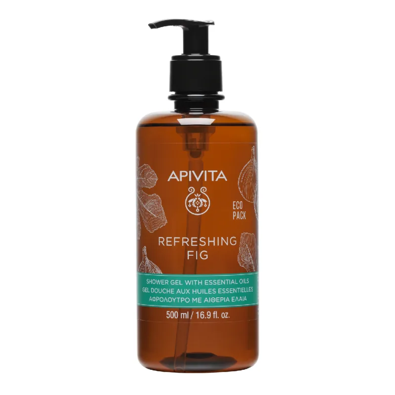 Gel de dus cu smochine, 500 ml, Apivita — preț și oferte