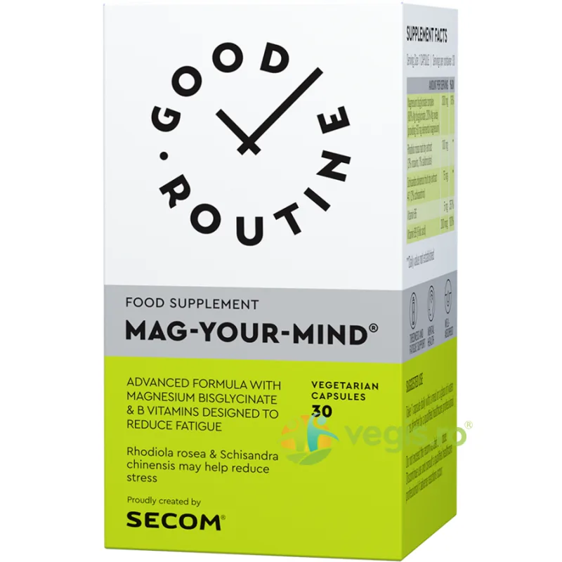 Mag Your Mind 30cps vegetale Secom, GOOD ROUTINE — preț și oferte