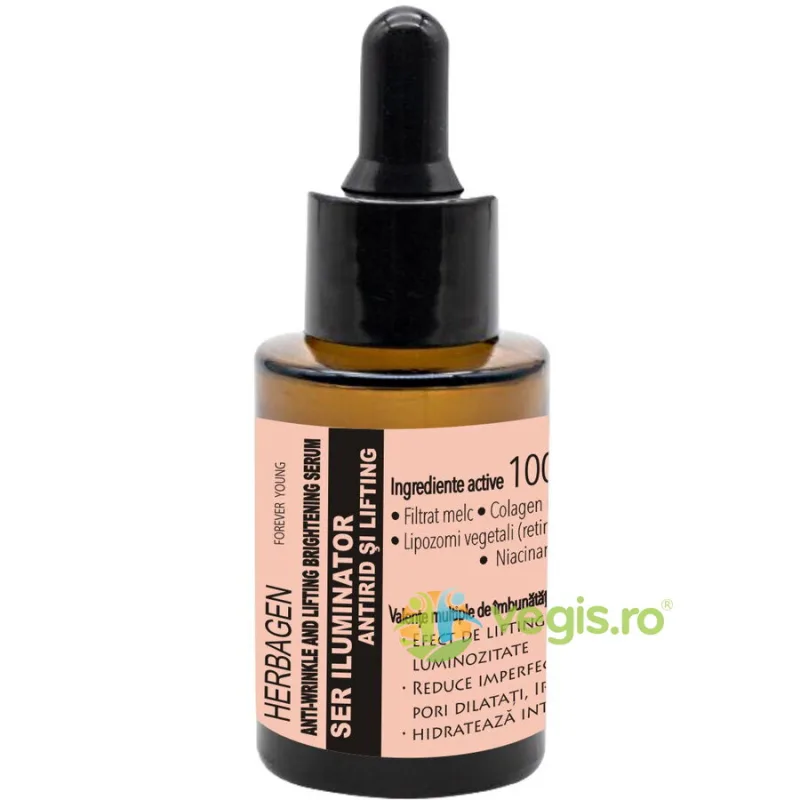 Ser Iluminator Antirid si Lifting 30ml Herbagen — preț și oferte