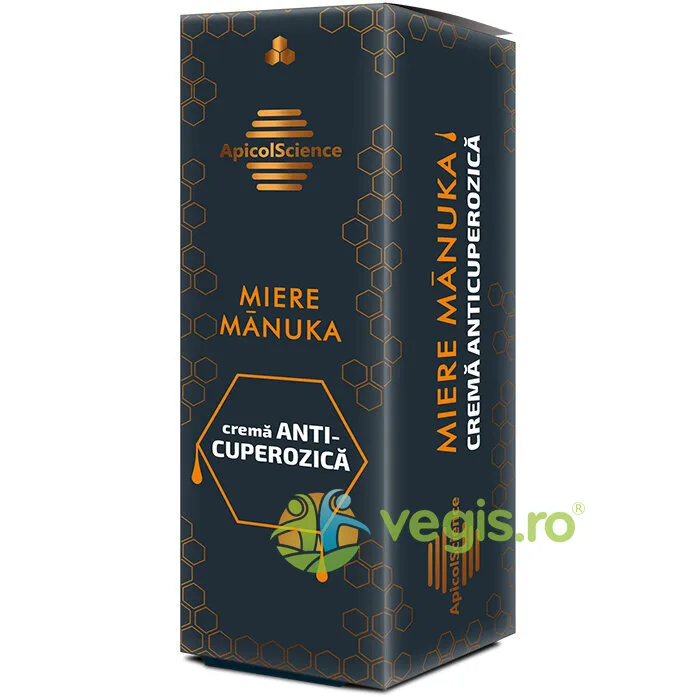 Crema Anticuperozica cu Miere de Manuka 50ml — preț și oferte