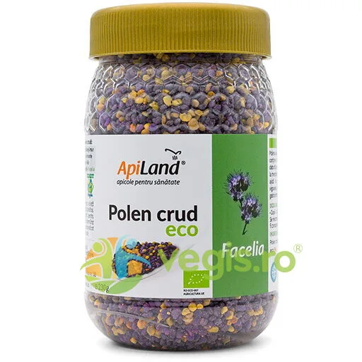 Polen Crud de Facelia Ecologic/Bio 230g APILAND — preț și oferte