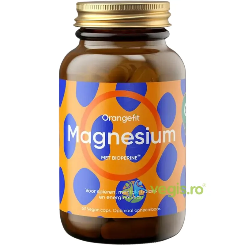 Magneziu cu Bioperine® 60cps ORANGEFIT — preț și oferte