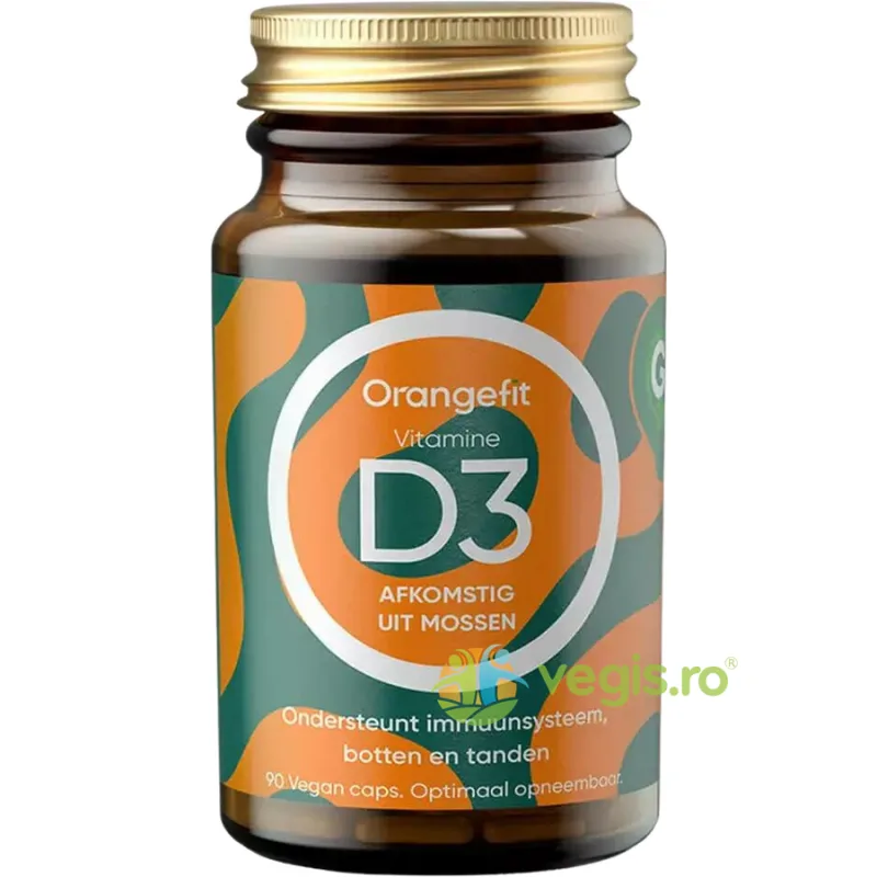 Vitamina D3 Vegetala 90cps ORANGEFIT — preț și oferte