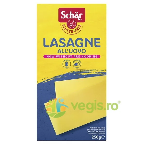 Foi de Lasagna fara Gluten 250g SCHAR — preț și oferte
