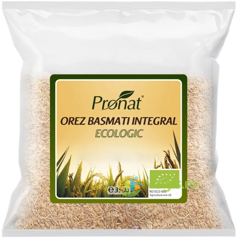 Orez Integral Basmati Ecologic/Bio 350g PRONAT — preț și oferte