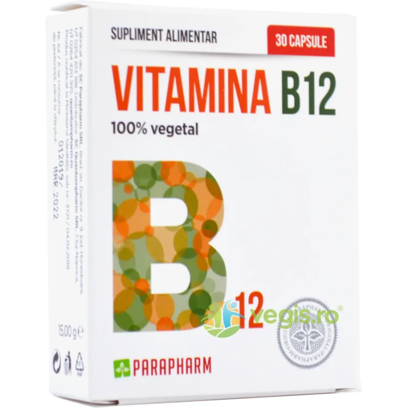 Vitamina B12 30Cps Quantum Parapharm — preț și oferte
