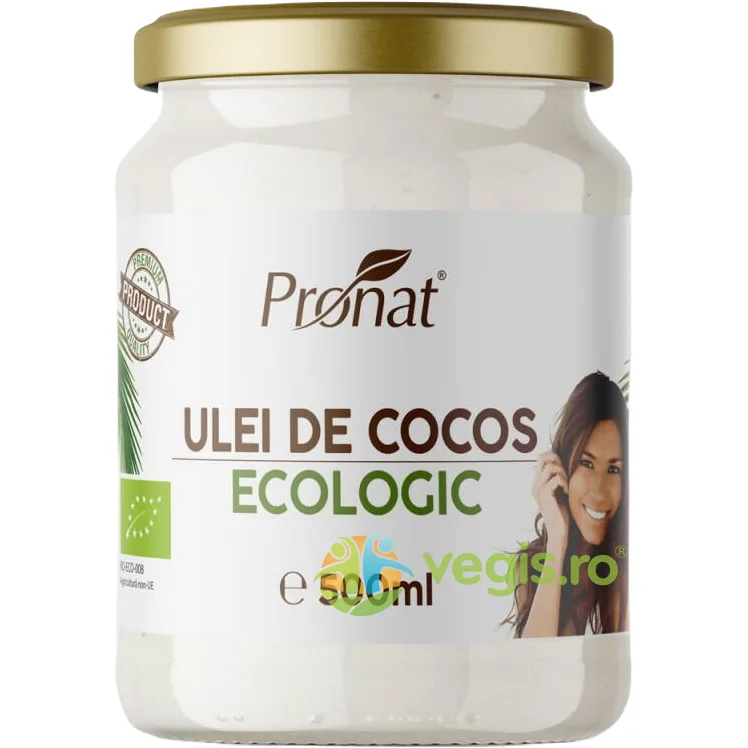 Ulei de Cocos RBD Ecologic/Bio 500ml PRONAT — preț și oferte