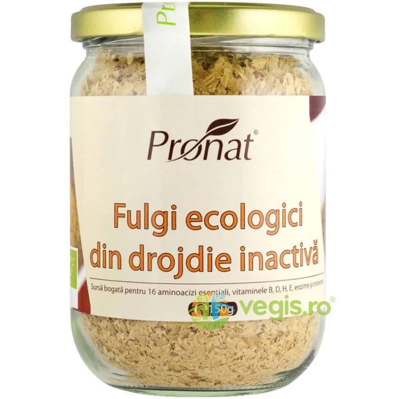 Fulgi din Drojdie Nutritiva Inactiva Ecologici/Bio 150g PRONAT — preț și oferte