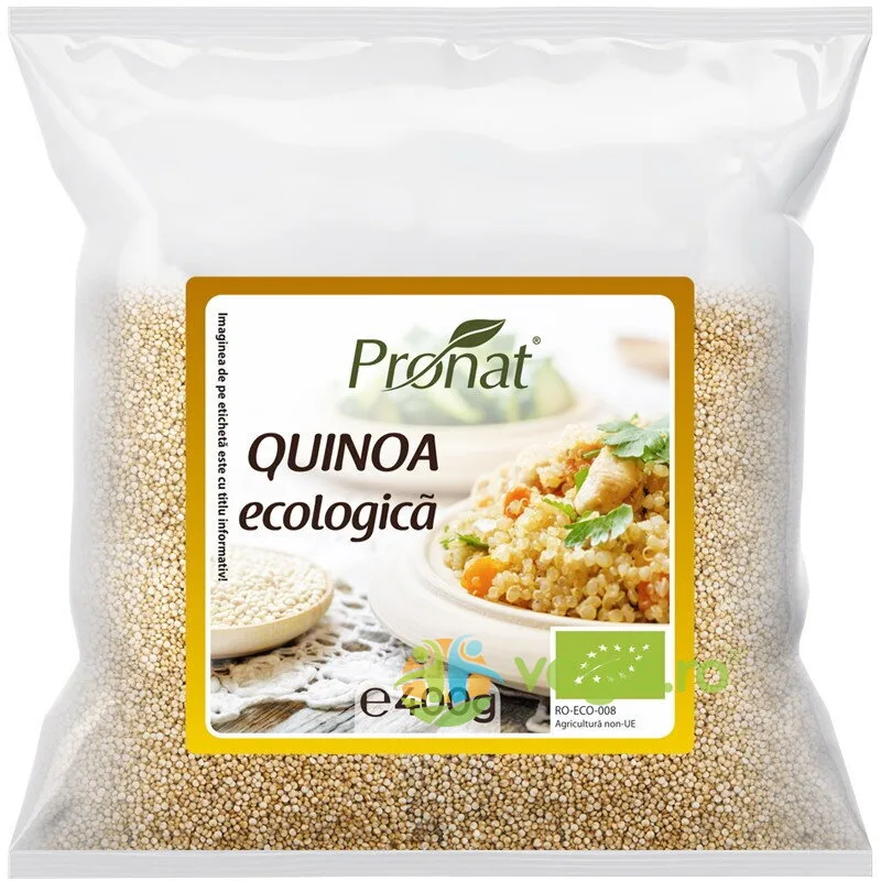 Quinoa Ecologica/Bio 400g PRONAT — preț și oferte