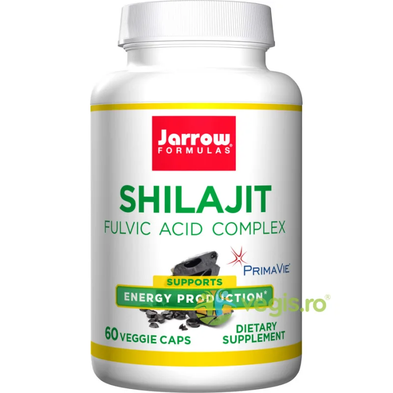 Shilajit Fulvic Acid Complex 250mg 60cps Secom, Jarrow Formulas — preț și oferte