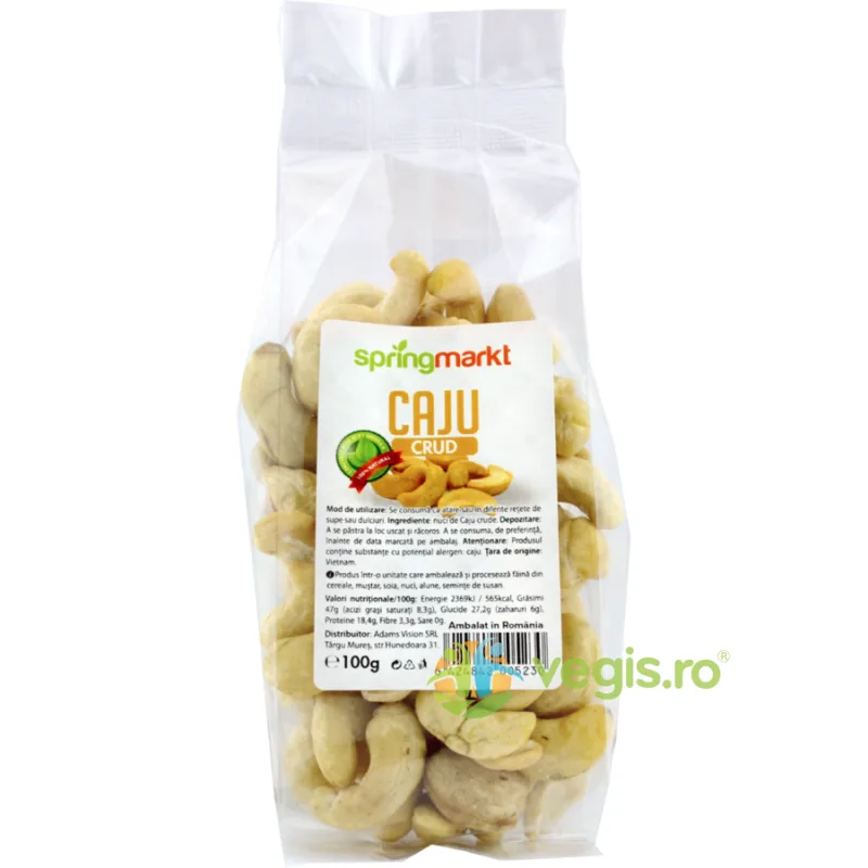 Caju Crud 100g springmarkt — preț și oferte