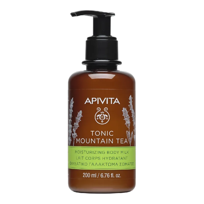 Lapte corp cu ceai de munte, 200 ml, Apivita — preț și oferte