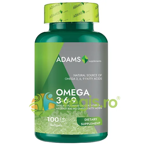 Omega 3-6-9 100cps ADAMS VISION — preț și oferte