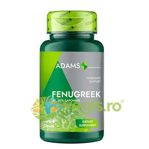 Fenugreek (Extract Schinduf) 500mg 30cps ADAMS VISION — preț și oferte