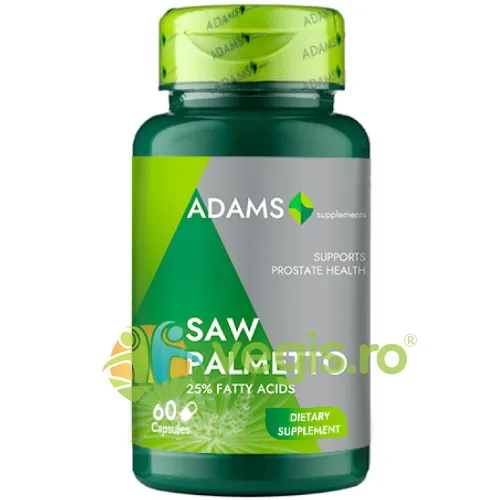 Palmier Pitic (Saw Palmetto) 500mg 60cps ADAMS VISION — preț și oferte