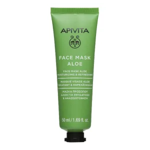 Masca hidratanta cu extract de aloe, 50 ml, Apivita