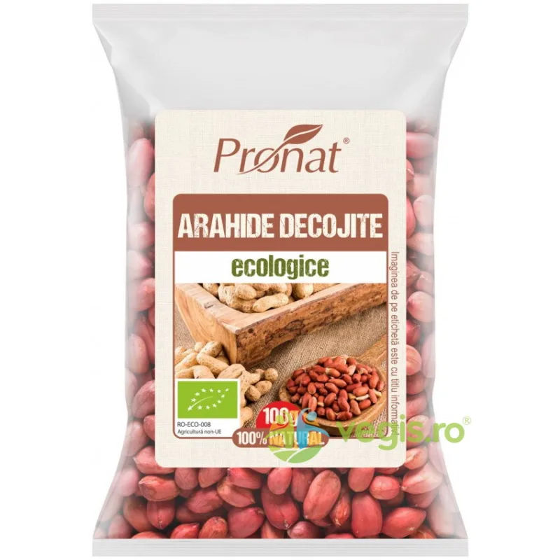 Arahide Decojite Ecologice/Bio 100g PRONAT — preț și oferte