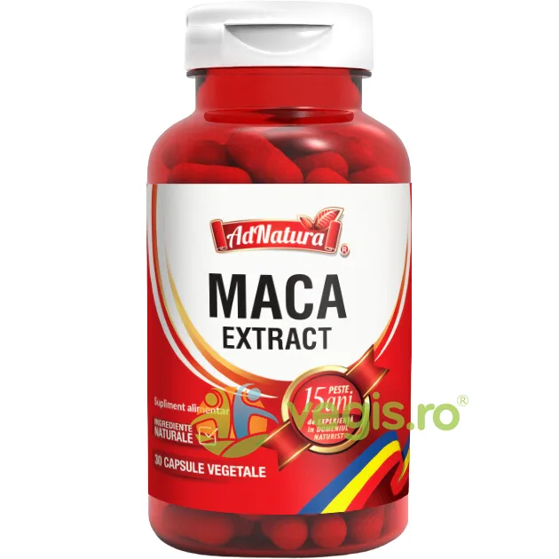 Maca Extract 30cps ADNATURA — preț și oferte