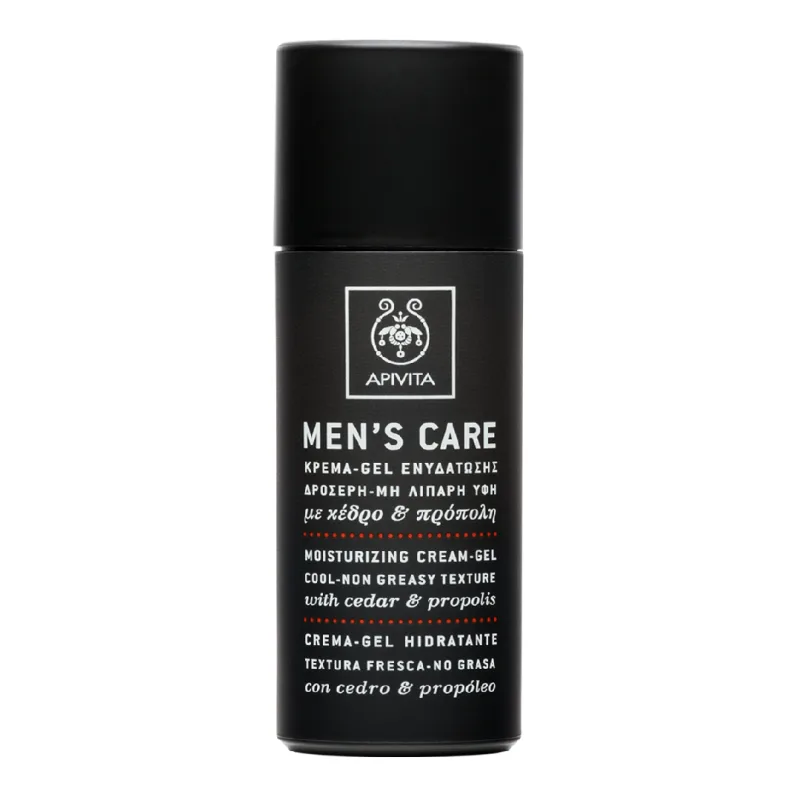 Crema hidratanta lejera pentru barbati, 50 ml, Apivita — preț și oferte