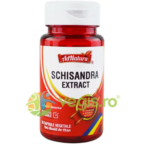 Schisandra Extract 30cps ADNATURA — preț și oferte