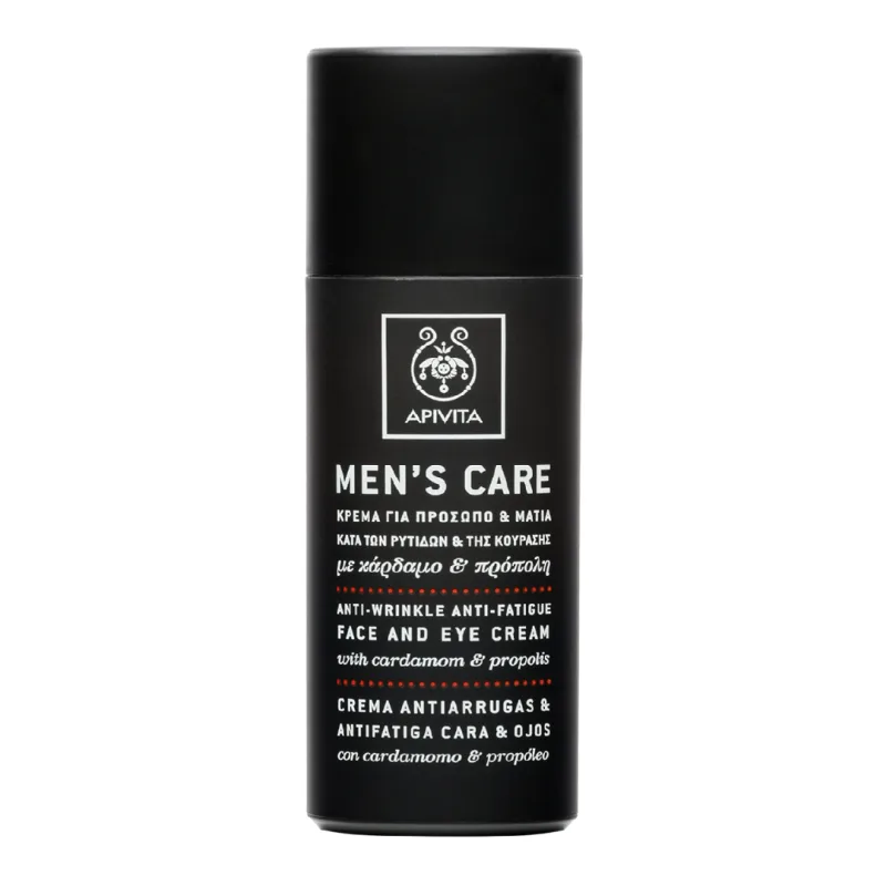 Crema antirid pentru barbati, 50 ml, Apivita — preț și oferte