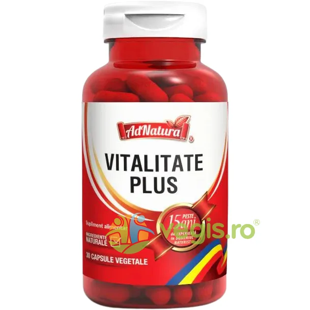 Vitalitate Plus 30cps ADNATURA — preț și oferte