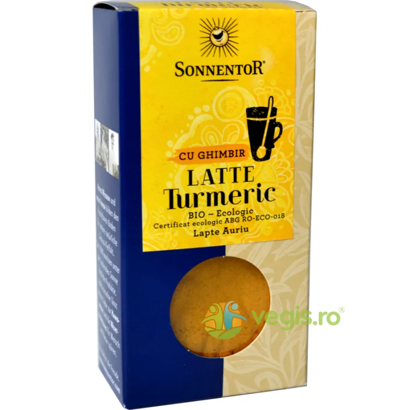 Latte Turmeric cu Ghimbir Ecologic/Bio 60g SONNENTOR — preț și oferte