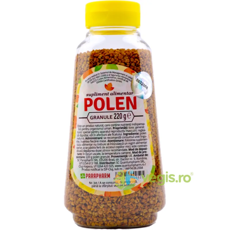Polen Uscat Granule 220g Quantum Parapharm — preț și oferte