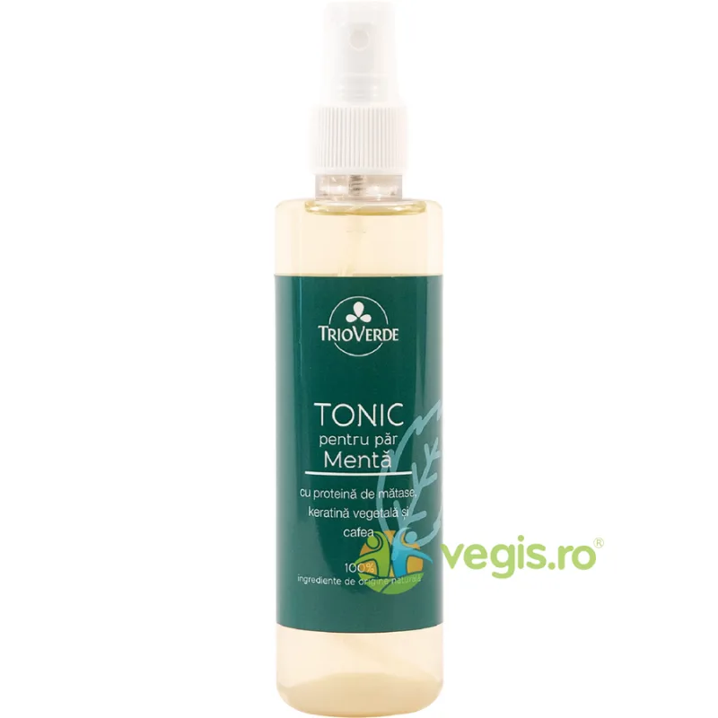 Tonic pentru Par cu Menta si Cafea 200ml TRIO VERDE — preț și oferte