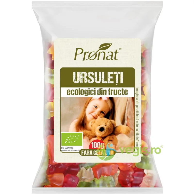 Ursuleti din Fructe Ecologici/Bio 100g PRONAT — preț și oferte