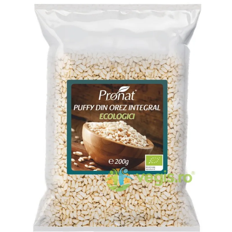 Puffy din Orez Expandat Natur Ecologic/Bio 200g PRONAT — preț și oferte