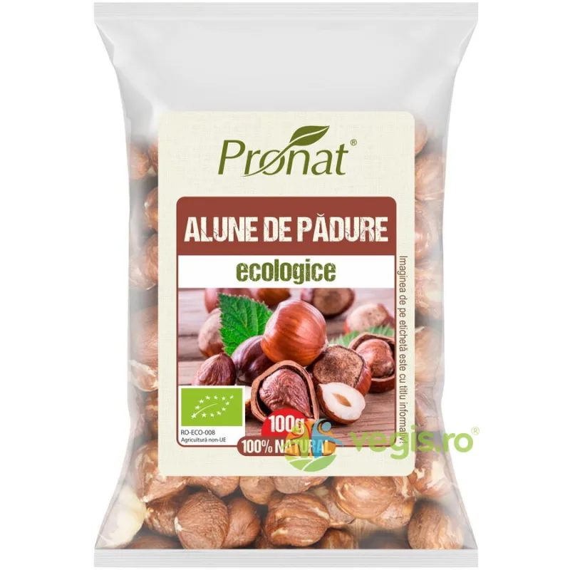 Alune de Padure Ecologice/Bio 100g PRONAT — preț și oferte