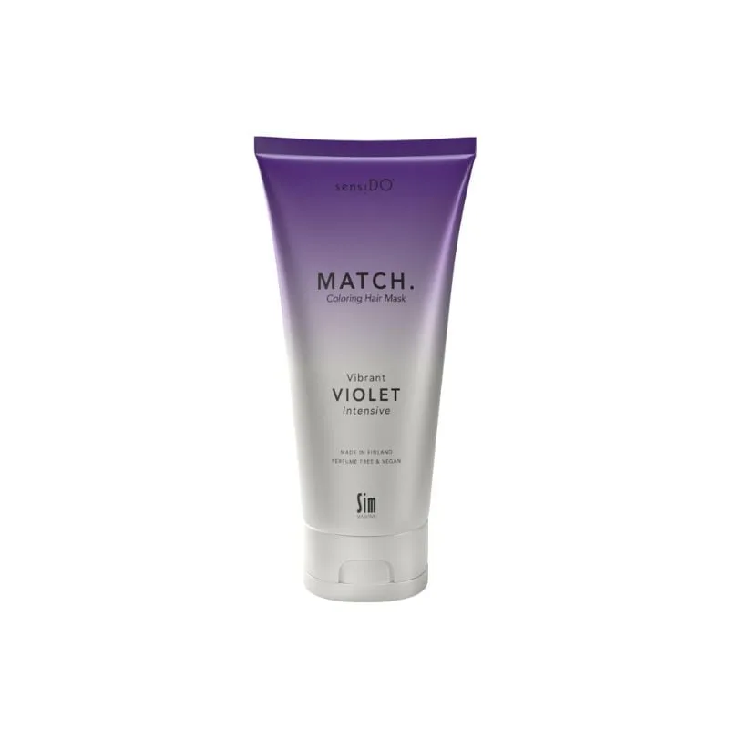 Masca coloranta tratament cu Keraguard Vibrant Violet Intensive, 200ml, SensiDo Match SIM SENSITIVE — preț și oferte