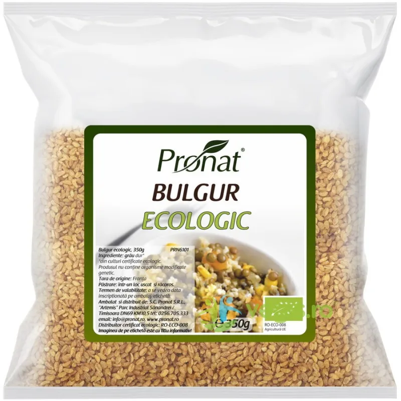 Bulgur Ecologic/Bio 350g PRONAT — preț și oferte