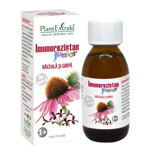 Imunorezistan Junior raceala si gripa, 125 ml, Plant Extrakt